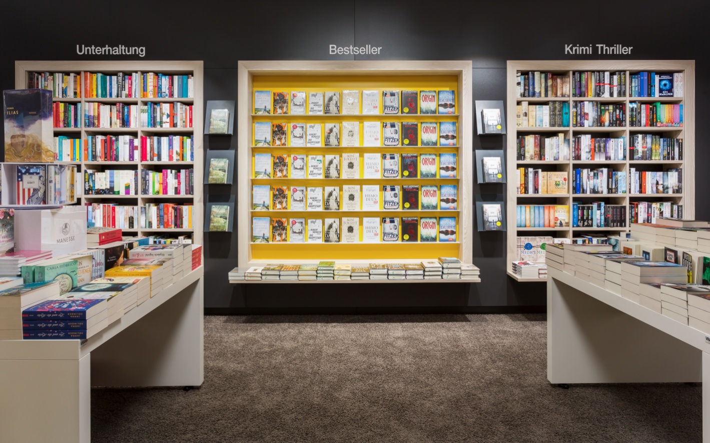 Ladenbau für Buchhandlungen