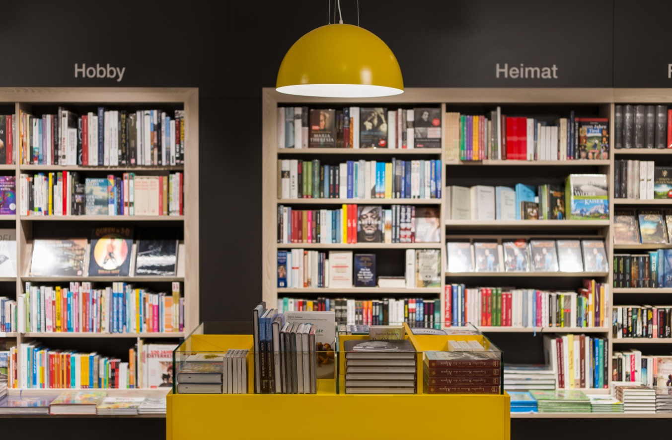 Ladenbau Buchhandlung, Bücherei, Einzelhandel