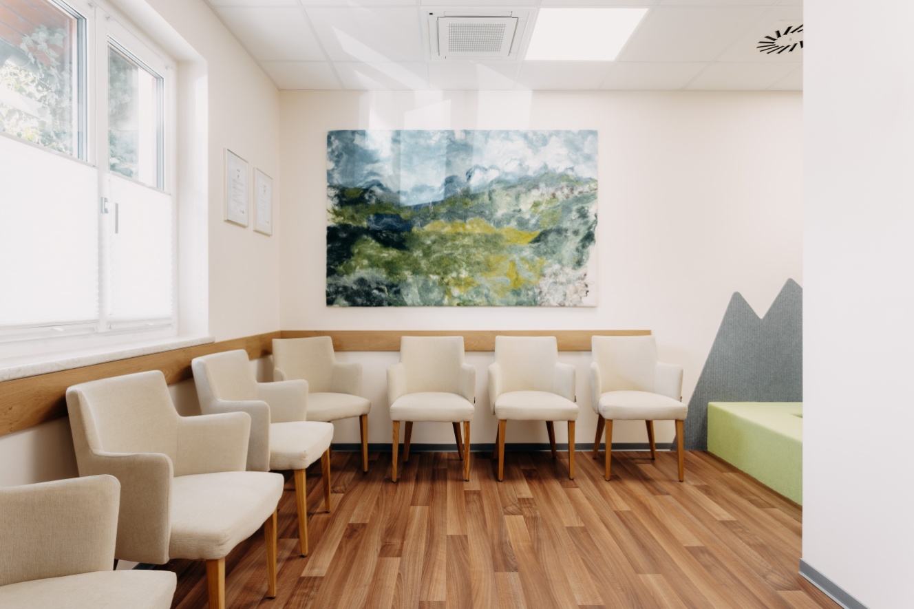 Ordination Wartezimmer einrichten