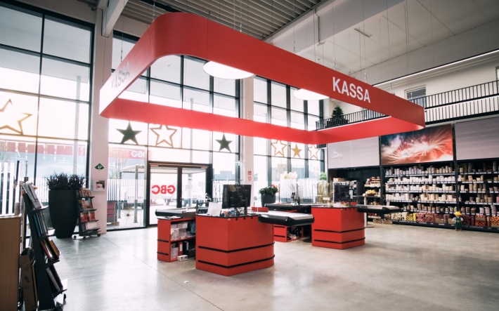 Kassentisch Einzelhandel