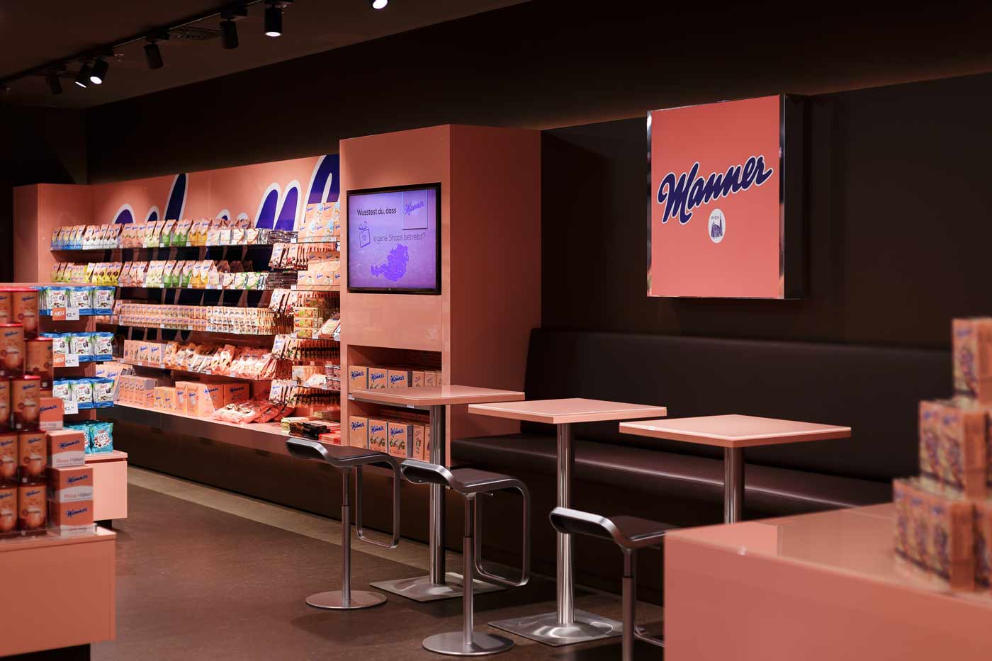 Ladenbau Manner Store Vrana